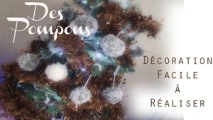 cours gratuits realiser-decoration-noel-pompons