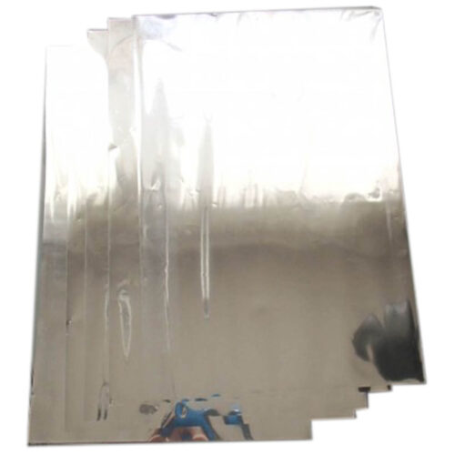 A4 - 5 FEUILLES TRANSFERT METALLIQUE ARGENT