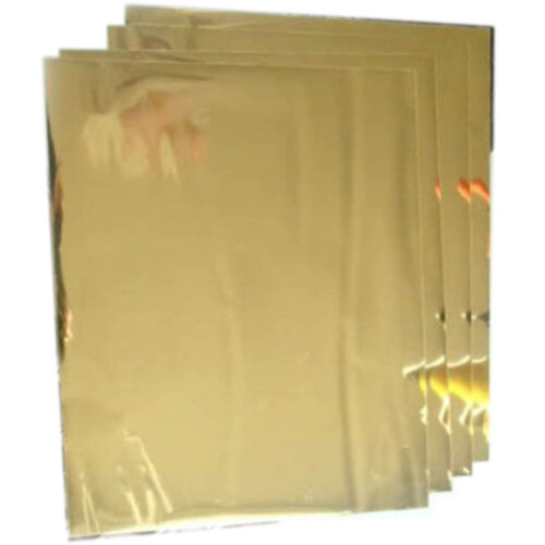 A4 - 5 FEUILLES TRANSFERT METALLIQUE OR