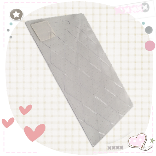 Moule en plastique Texture losanges