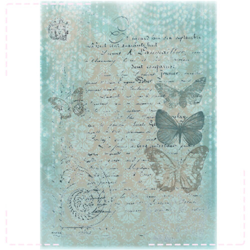 Feuille A4 - Papillons 2