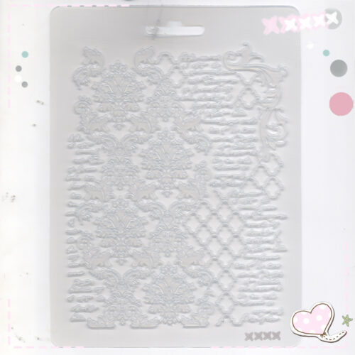 Moule en pvc souple taille A5 - Texture with scriptures